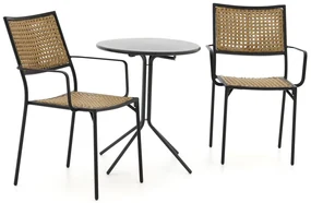 Forza Artone/Aziano balkonset 3-delig stapelbaar