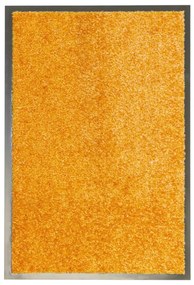 vidaXL Deurmat wasbaar 40x60 cm oranje