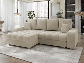 Hoekbank Sanford 102, Aanwezig, Aanwezig, 250x166x94cm, 117 kg, Poten: Metaal, Kunststof, Hout: Beuk, Grenen