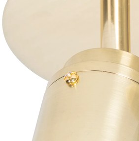 Moderne badkamer spot messing 2-lichts IP44 - Ducha