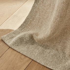 Gordijn linnen/viscose, made in France, Olivi