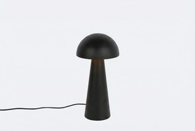 Buiten Vloerlamp Zwart - Mushroom Staal Zwart