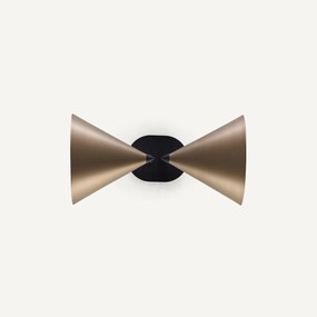 Wandlamp met dubbele kegel, Moke