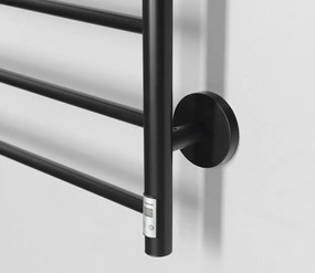 Sapho Redondo elektrische radiator 50x90cm 75W zwart mat