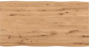 Goossens Eettafel Blade, Boomstamblad 180 x 90 cm 5 cm dik