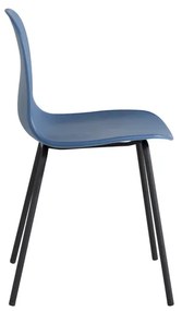 Jörn Eetkamerstoel - Jorge - Blauw - Kunststof - Jörn