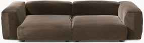 Modulaire bank Vetsak (3-zits) van fluweel