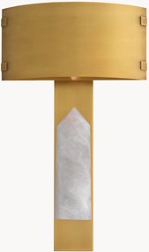 Wandlamp Évora met rozenkwarts accent
