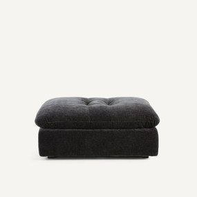 Verstelbare voetsteun van chenillefluweel, Giuliano