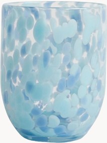 Mondgeblazen glazen Messy, 2-delig