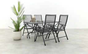 Royal Garden Balero verstelbare tuinset strekmetaal 160x90 cm.