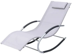 Set van twee tuinschommelstoelen Orlando Garden Point grijs
