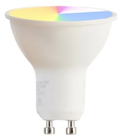 Smart 1-fase railsysteem met 10 Spot / Opbouwspot / Plafondspots wit incl. Wifi GU10 - Jeana Modern GU10 Binnenverlichting Lamp