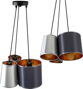 Moderne plafondlamp APP971-3cp Mix van kleuren