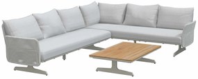 Loungeset tuin 6 personen Rope Grijs  4 Seasons Outdoor Play Panel Concept
