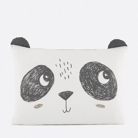 Kussensloop in katoen, Panda Mania