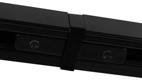 Modern railsysteem met 5 spots zwart 1-fase  - Iconic Jeany