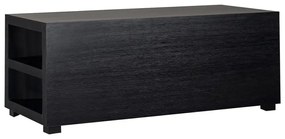 Richmond Interiors Oakura Tussentafel Bank Element Zwart - 104 X 45cm.