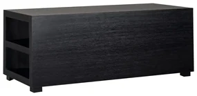 Richmond Interiors Oakura Tussentafel Bank Element Zwart - 104 X 45cm.