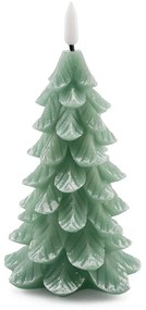 Kerstboom LED-kaars H16,5 cm, Caspar