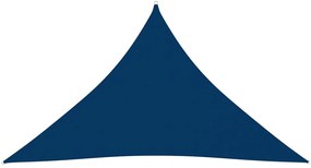 vidaXL Zonnescherm driehoekig 5x5x6 m oxford stof blauw