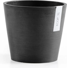 Ecopots bloempot Amsterdam 20 - Rond - Dark Grey - Diameter 20 x H17,1 cm