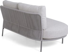 Hoek loungeset 5 personen Rope Grijs  4 Seasons Outdoor Florence/Riah