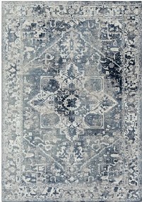 Platgeweven jacquard vloerkleed Tabriz
