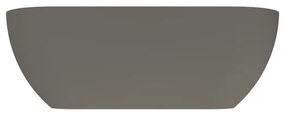 Arcqua Havana Halfvrijstaand Bad - 170x80cm - mat quartz grijs BAD659945
