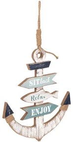 Beeldjes Bruin Signes Grimalt  Anchor Wall Ornament