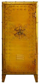 Kare Design Locker Gold Gouden Kluiskast Vintage Metaal - 66x57x152cm.