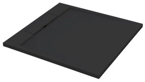 Best Design Decent douchebak Just Solid 90x90x3,5cm zwart 4005000
