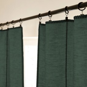 Gordijn in gewassen linnen, Tojos