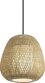 Japandi hanglamp bamboo 32cm IP44 - Moana