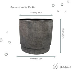 Pot Rens antraciet
