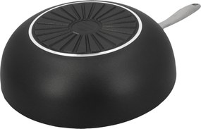 Demeyere Alu Industry 3 Ceramic Wok vlakke bodem Ceraforce 28 cm - Alu Industry 3 Ceramic - Demeyere