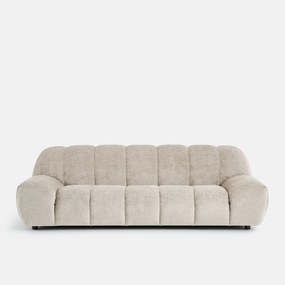 4-zits bank van dik fluweel Nuria