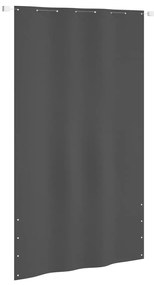 vidaXL Balkonscherm 140x240 cm oxford stof antracietkleurig
