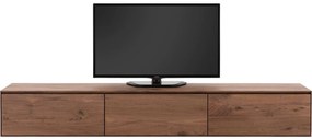Goossens Excellent Tv Meubel Vic, 3 kleppen met kabeldoorvoer in bovenblad