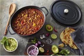Staub La Cocotte Cocotte 27 cm / 3,25 l, Ovaal, Zwart - La Cocotte - Staub