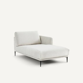 Longchair van linnen fluweel, OSCAR