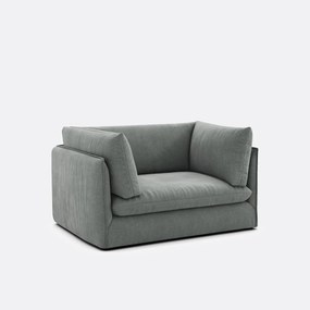 XL fauteuil in structuurstof, Malo