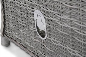 Bistroset 2 personen  Wicker Grijs Garden Collections Embletton