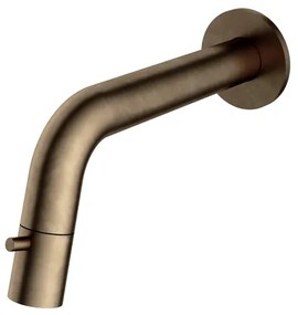 Hotbath Cobber Fonteinkraan inbouw - uitloop 18.6cm - inkortbaar - verouderd messing UW001AB