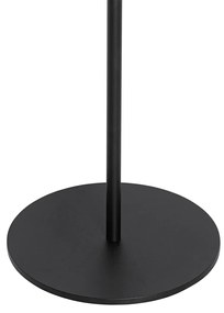 Buiten vloerlamp zwart incl. LED 3-staps dimbaar op solar - Ferre