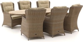 Diningset Intenso | 6 personen | Tuinset teakhout | 7-delig | 240x120cm | Kees Smit Tuinmeubelen