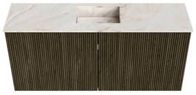 Mondiaz Joya DLux 90cm toiletmeubel shadow met wastafel faye midden zonder kraangat frappe