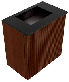 Mondiaz Joya 40cm toiletmeubel ruby met wastafel faye midden zonder kraangat urban