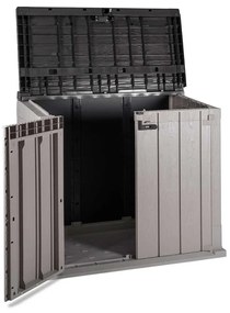 Toomax Stora way opbergbox 842 liter - taupe donker grijs