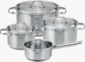 Kookset Pureelements van edelstaal, 4-delig